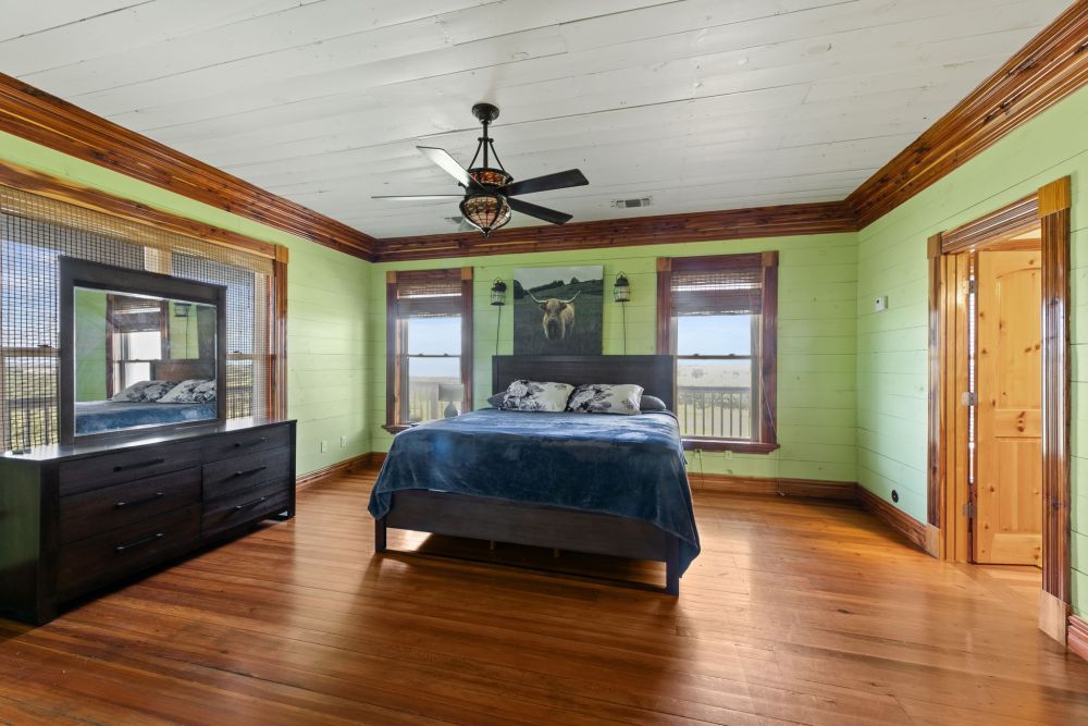 blue bedroom